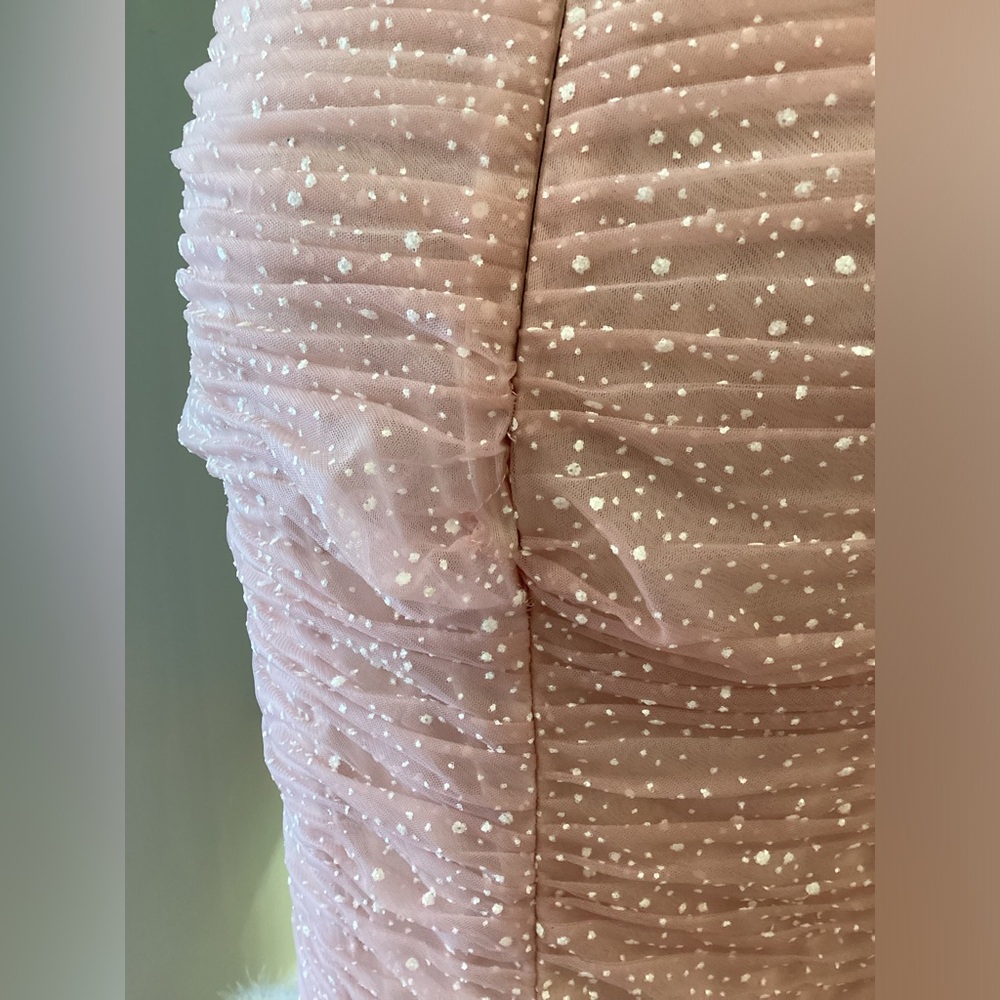 Portia & Scarlett off the shoulder embellished fitted mermaid gown - Picture 5 of 7